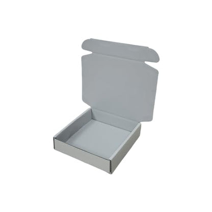 50 Pack 5.1x5.1x1.2 in Gray Shipping Boxes - color: Gray, size: 5.1x5.1x1.2 in
