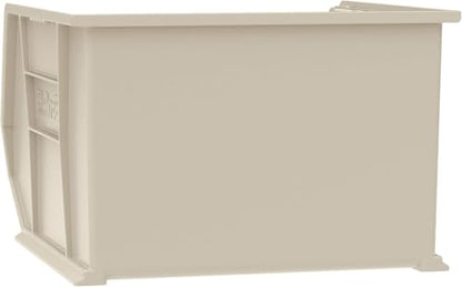 Akro-Mils 30270 AkroBins Plastic Storage Bins, 18"x16"x11", Stone, 3-Pack - color: Stone