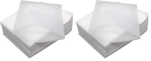 Vipolish 100PCS White Polyethylene 3.9 x 5.9inch Cushion Foam Pouches for Packing Fragile Items (Pack of 2) - size: 10 x15 cm (Pack of 2)