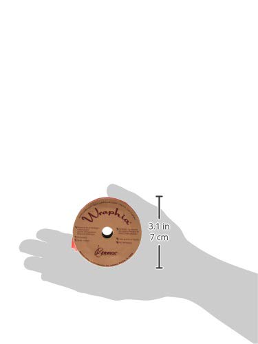 Berwick Offray 1/4'' Wide Matte Raffia Ribbon, Imperial Red, 100 Yards - color: Imperial Red, size: 7MM