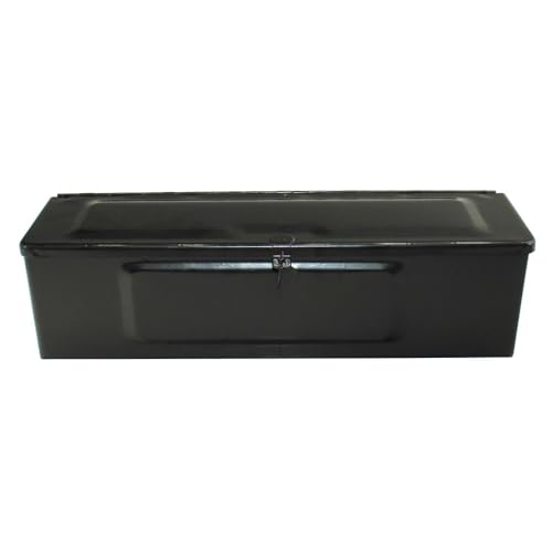 5A3BL Black Metal Tool Box Fits Versatile, Massey Ferguson, Yanmar
