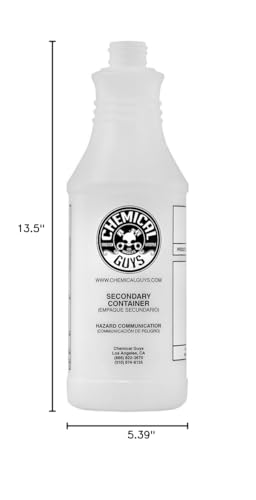 Chemical Guys Professional Spray Bottle, Chemical Resistant, 32 Oz - size: 32 Ounces, style: Professional Sprayer