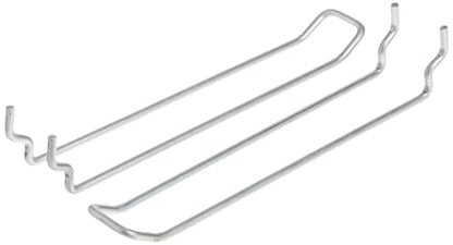 Azar Displays 701160 SAFETY Metal Loop Hook, 6" - size: 6 in.