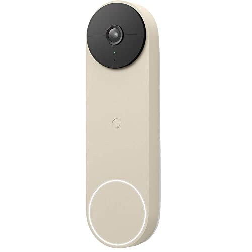 Google Nest Doorbell (Battery) - Linen - color: Linen, style: Battery