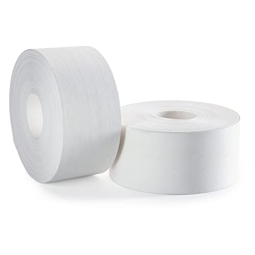 IDL Packaging 3" x 375' Water-Activated Kraft Gummed Tape, 70lb (2-Pack) - color: White, 70 lbs
