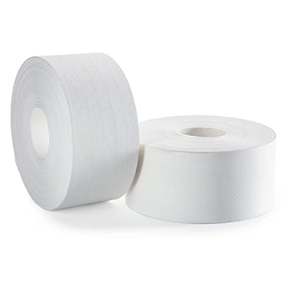 IDL Packaging 3" x 375' Water-Activated Kraft Gummed Tape, 70lb (2-Pack) - color: White, 70 lbs