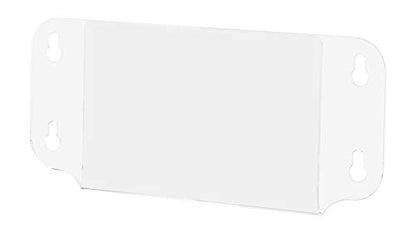 Window Mount Sign Holder Holds 6 x 4 Inch Daily Specials and Promotions Clear Acrylic Advertisement Sleeve with Suction Cups for Bars Restaurants and Cafes by Marketing Holders - size: 6"W x 4"H