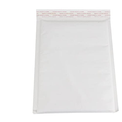100#1 7.25x12 White Kraft Paper Padded Bubble Envelopes Mailers Shipping 7.25"x12"