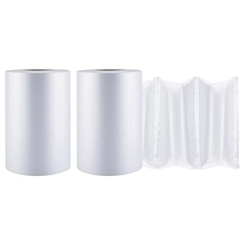 2 Rolls x 984 FT Air Pillows for Shipping, Air Pillow Cushion Film Roll