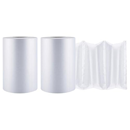 2 Rolls x 984 FT Air Pillows for Shipping, Air Pillow Cushion Film Roll