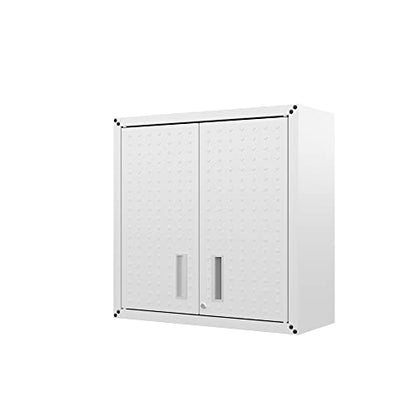 Manhattan Comfort Fortress Storage Units, White - color: White, style: Dual Floating