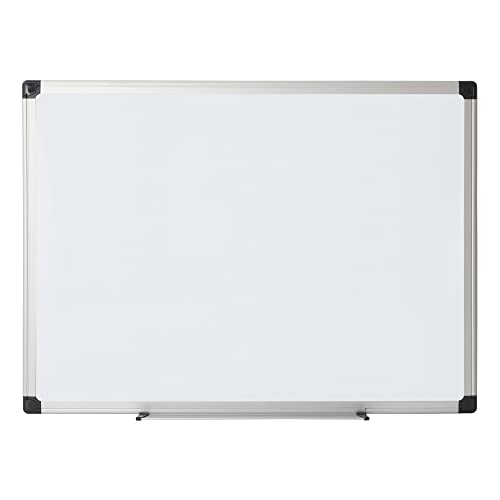 Office Depot Aluminum-Framed Dry-Erase Board, 24" x 36", White Board, Silver Frame