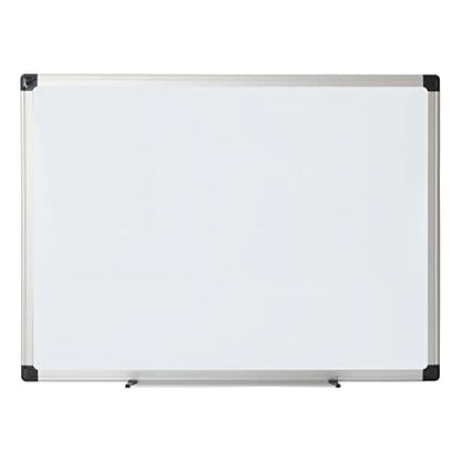 Office Depot Aluminum-Framed Dry-Erase Board, 24" x 36", White Board, Silver Frame