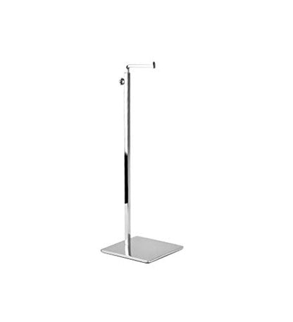 Single Hook Adjustable Purse Display Stand Metal Adjustable Handbag Bag Display Rack Holder… - color: mirror silver