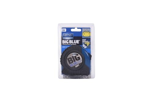 Century Drill & Tool 72825 Big Blue Tape Measure, 25' - size: 7.6 m