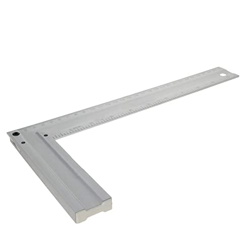 Utoolmart L Shaped Ruler, 90 Degree Square Tool, Angle Ruler Measuring Gauge for Carpenter Engineer - size: Aluminium alloy
