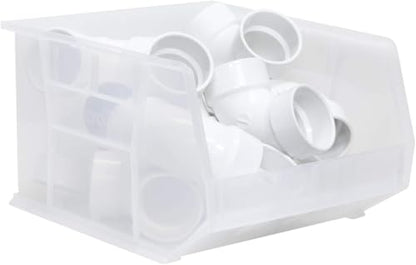 Akro-Mils 30270 AkroBins Plastic Storage Bins, 18"x16"x11", Clear, 3-Pack - color: Clear