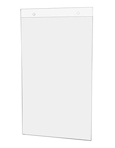 Marketing Holders Sign Holder 8.5” x 14" Check List Warnings Vertical Certificate Store Hours Festivals Ad Handout Notice Vertical Flyer Instructions Exit This Way Holiday Party Event - size: 8.5"W x 14"H