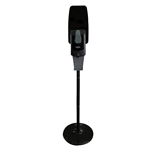 Zogics Touch-Free Gel Hand Sanitizer Dispenser, Floor Stand, Black - color: Black, style: Floor Stand, Black