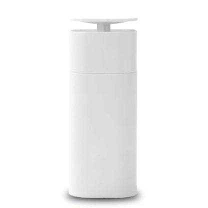 NingMeng Soap Dispenser White Push Down Lotion Pump Bottle Refillable Liquid Dispenser for Home Bathroom Kitchen Laundry Push Down Pump Dispenser