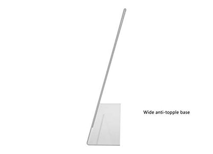 Marketing Holders Horizontal Sign Holder 17" x 11" Slanted Counter Top Ad Notice or Office Hours Display Frame Large Table Tent Literature Advertising Display Restaurants Expos Trade Shows - size: 17"w x 11"h