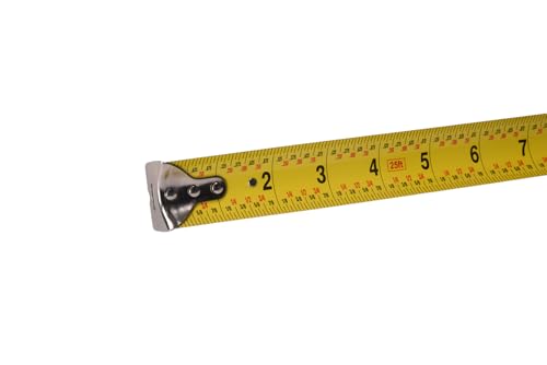 Century Drill & Tool 72825 Big Blue Tape Measure, 25' - size: 7.6 m