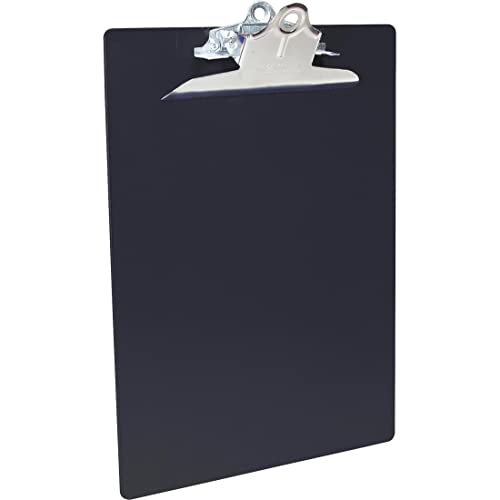 Saunders Recycled Plastic Clipboard, Black (21603)(Pack of 12) - color: Black, size: Pack of 12