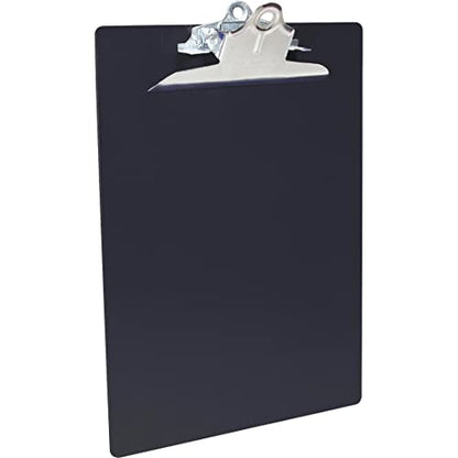 Saunders Recycled Plastic Clipboard, Black (21603) (Pack of 2) - color: Black, size: Pack of 2