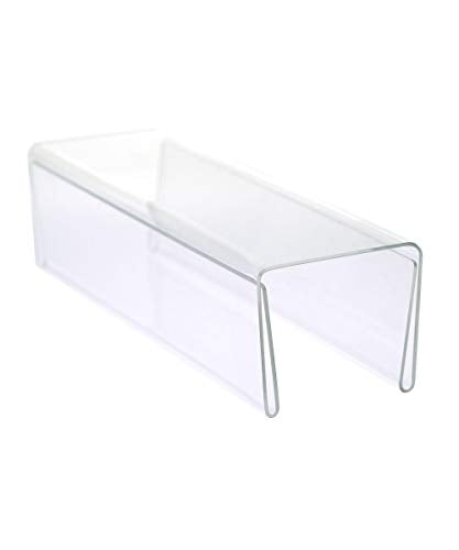 Source One Deluxe Clear Acrylic Cubicle Sign Holder & Name Plates 3 inch double sided USA - color: Name Plate Double Sided, size: 3 Inch Hook