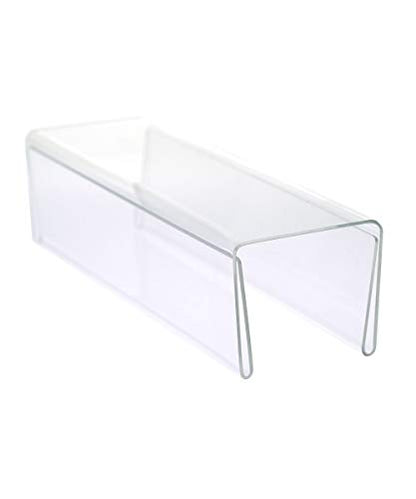 Source One Deluxe Clear Acrylic Cubicle Sign Holder & Name Plates 3 inch double sided USA - color: Name Plate Double Sided, size: 3 Inch Hook