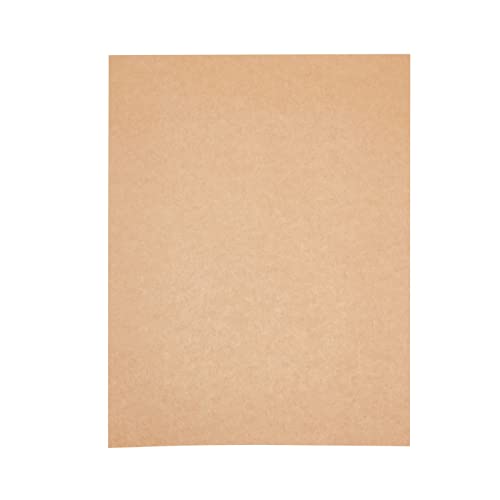 Best Paper Greetings Letter Paper Kraft Card Stock Sheets - 11 x 8.5 In, Brown, 96 Pack - Invitation Paper for Card Making & DIY Craft Projects