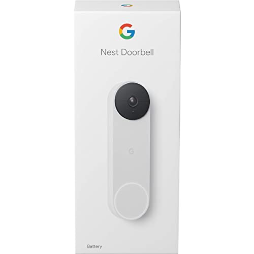 Google Nest Doorbell (Battery) - Snow - color: Snow, style: Battery
