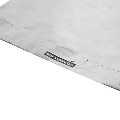 Restaurantware-Bag Tek 7.9 x 1.7 x 7.9 Inch Foil Lined Bags, 100 Greaseproof Foil Food Wrappers - Freezable, Non-Vented, Silver Paper Hot Sandwich Bags, Keeps Food Warm, For Hot And Cold Foods - size: 7.8"