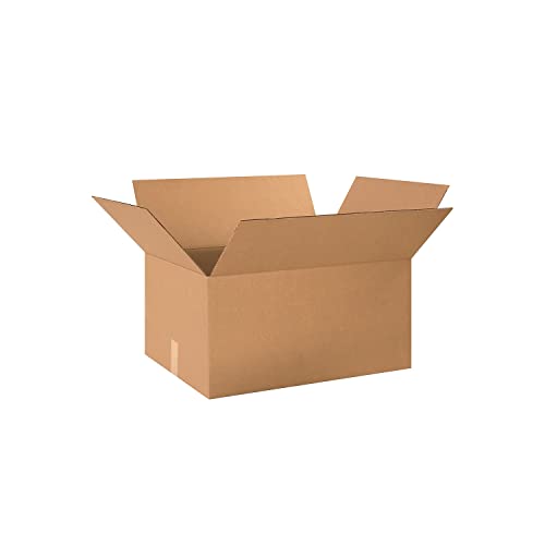 TAPE LOGIC 24x18x12 Corrugated Boxes, Large, 24L x 18W x 12H, Pack of 10 | Shipping, Packaging, Moving, Storage Box for Home or Business, Strong Wholesale Bulk Boxes