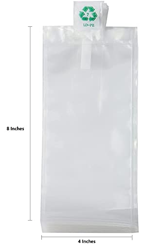 Miupoo Packaging Air Bags,Clear Plastic Inflatable Air Packaging Protector Bag with Free Pump Cushion,Air Inflatable Cushion Blocking Packaging Bag,4x8 Inches,50 Pieces - size: 4x8 Inches