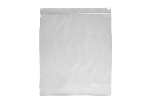 Dazzling Displays 100-Pack 2 Mil Transparent Small Plastic Clear Resealable Poly Bags (6 x 9 Inch) - Perfect for storing miscellaneous tiny items like beads, jewelry, and other small parts. - color: 6 x 9 Inch