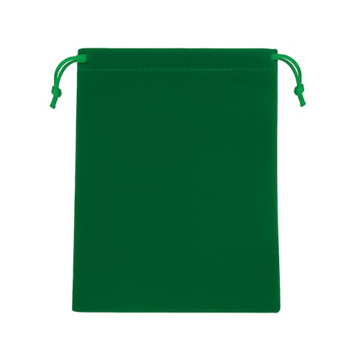 Mandala Crafts 4x5 Emerald Green Jewelry Gift Favors Velvet Drawstring Bags - color: Emerald Green 4X5 Inches, size: 1 Count (Pack of 50)
