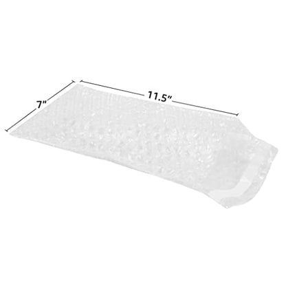 Bubble Pouches, 100 Pack, 7" x 11.5" - size: 7" x 11.5"