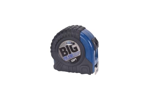 Century Drill & Tool 72825 Big Blue Tape Measure, 25' - size: 7.6 m