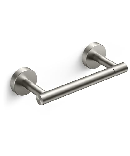 FORIOUS Commercial Toilet Paper Holder Wall Mount Bathroom Tissue Holder - color: Stainless Steel