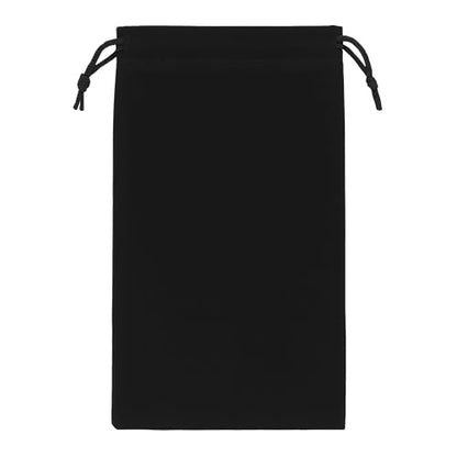 Mandala Crafts 8x17 Black Velvet Drawstring Bags for Shoe Dusting Bags - color: Black 8X17 Inches, size: 1 Count (Pack of 10)