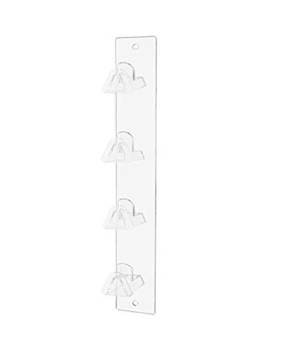 Marketing Holders 2 Pack Sunglasses Rack 4 Tier Holds 4 Pair Wall Mount with Hanging Hardware Eyeglasses Labs Spectacles Clear Acrylic Display Safety Glasses Warehouse Retail Shops Optical Center - size: 4 Tier Clear