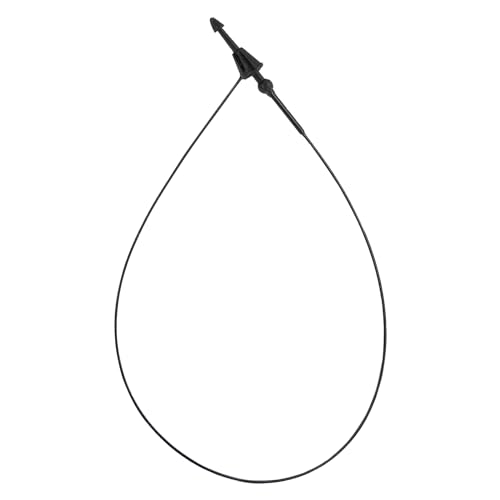 SIDAZON 7 Inch 3000 Pcs Plastic Fasteners Hang Tags Black Snap Lock Pins Security Loop Price Tag Pins Safety Ring Ties for Retail Store Clothing Accessory (7" 3000pcs, Black) - color: Black, size: 7" 3000pcs