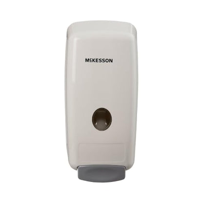 McKesson Manual Soap Dispenser for Bathroom, White, 1000 ml, 1 ct