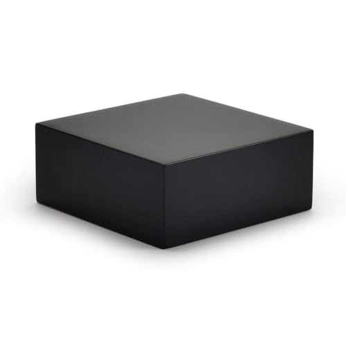 Oirlv Small Black Display Riser for Jewelry,Cute Trophy Base for Showcase - color: SM05303