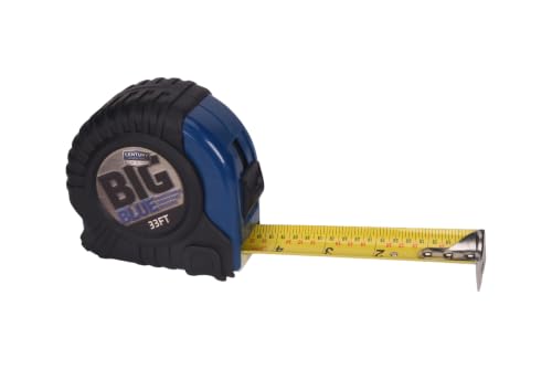 Century Drill & Tool 72833 Big Blue Tape Measure, 33' - size: 10.1 m