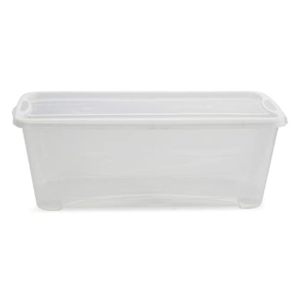 Life Story 40 Pack Stackable Shoe Boxes, 6 Liter Plastic Storage Organizers
