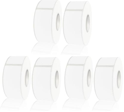 Removable Freezer Labels, Date Label 1x3 Inch Food Storage Stickers, Waterproof Oil Resistant Easy Clean Leaves no Residue 250 Total Per Roll,2 Rolls (Pack of 3) - color: White, size: 1×3 inch-2 rolls (Pack of 3)