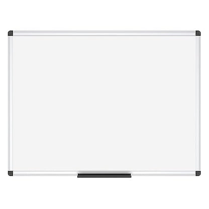 VIZ-PRO Dry Erase Board/Wall Mounted Whiteboard, 36 x 24 Inches - size: 36"W x 24"H