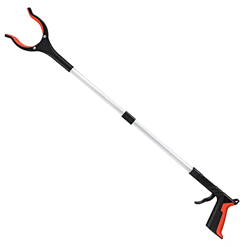 Grabber Reacher Tool, Orange, 32", Foldable - color: Orange1